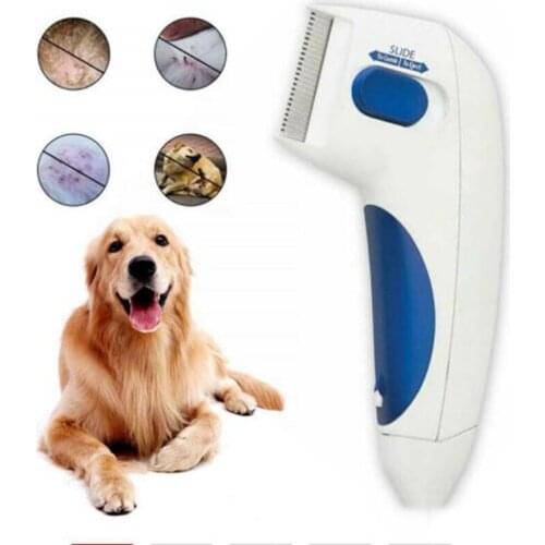 Pet Flea Lice Cleaner Comb Electric Dog Flea Cleaning Brush Anti Flea Dog Comb Electronic Lice Comb for Cats Dogs Pet Supplies