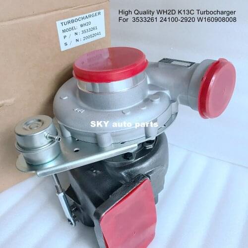 High Quality WH2D K13C Turbocharger For 3533261 24100-2920 W160908008