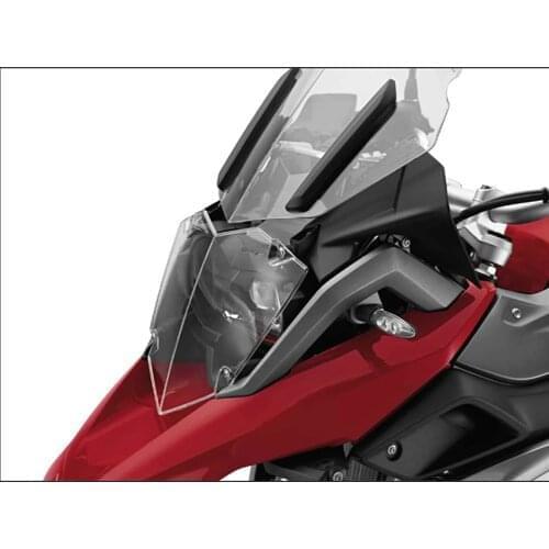 For BMW R1200GS R 1200 GS R1250GS LC Adventure 2013-2020 Headlight Protection Glass Acrylic Large Lampshade Protective Frame