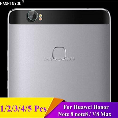 1/2/3/4/5 Pcs/Lot For Huawei Honor Note 8 / V8 Max Rear Camera Lens Protective Protector Cover Soft Tempered Glass Film Guard