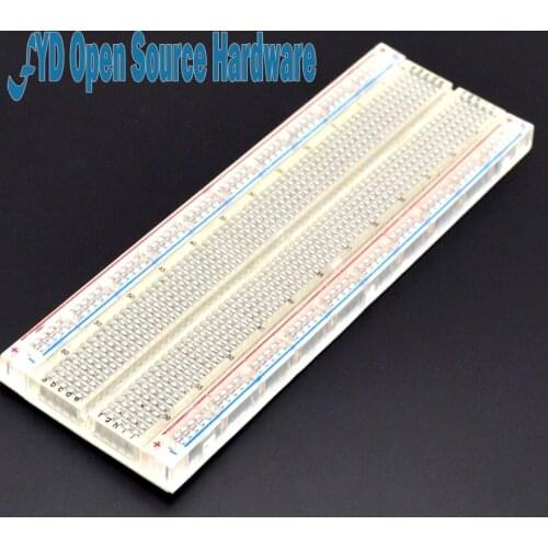 1pcs MB-102 breadboard 830 hole breadboard for DIY experimental connecting board