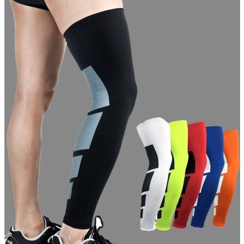 1PCS Pro Basketball Knee Pads Sports Safety Knee Calf Leg Sleeve Wintersport Guard Sport Protection Gym Compression Leg Warmer