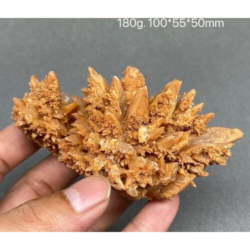 100% natural Orange Calcite mineral specimen stones and crystals healing crystals quartz gemstones free shipping