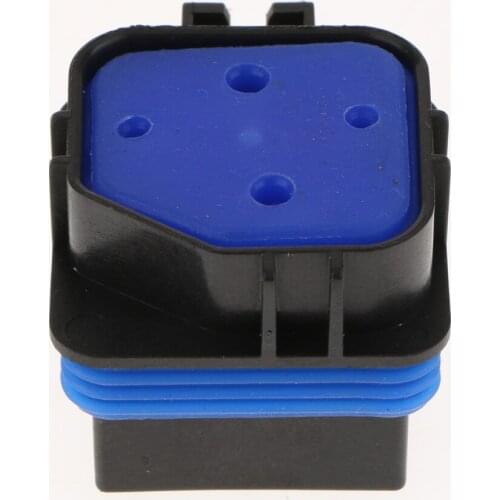 2Pcs 12V 40A 4PINS Relay Wiring Inside the Waterproof Socket with Terminals