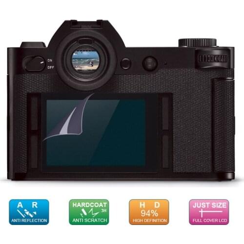 6pcs, 3pack) LCD Guard Film Screen Display Protector for Leica SL (Typ 601) Typ601 / Leica M10 M10-P Digital Camera