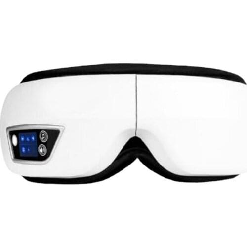 6D Electric Vibrating Eye Massager Bluetooth Eye Care Device Wrinkle Fatigue Relieve Hot Compress Therapy Device