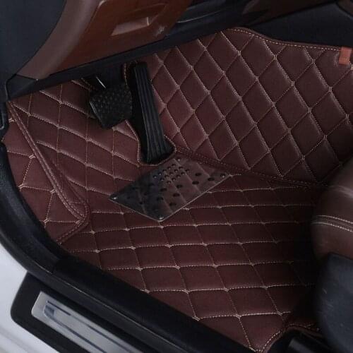 Auto floor mats rugs for VW Polo PASSAT GOLF SANTANA Touran JETTA Tiguan BORA Sagitar magotan beetle Phaeton Touareg Lavida GOL