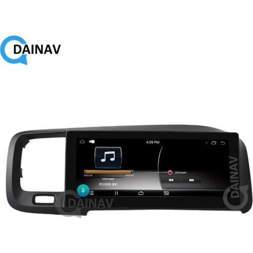 Vertical Screen Android Car Radio GPS Navigation for Volvo S60 V60 2011-2020 Tesla Style Car Multimedia DVD Player