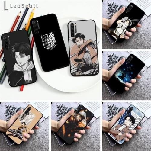 Anime Japanese attack on Titan Phone Case For Xiaomi Redmi note 7 8 9 pro 8T 9S Mi Note 10 Lite pro