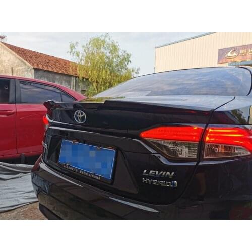 Glossy Black Rear Factory Spoiler Wing for 2019-2021 Toyota Corolla Sedan Model D Style New Trunk Lip 1PCS