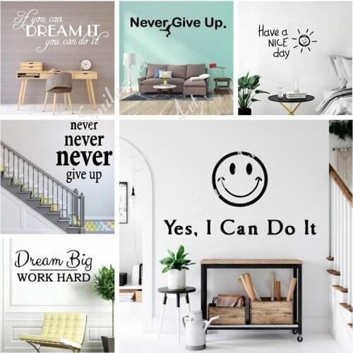 Hot A Good Idea Wall Sticker Removable Wall Stickers Diy Wallpaper For Bedroom Decoration Wall Art MURAL Drop Shipping