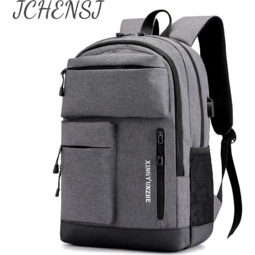 JCHENSJ 15.6" Laptop Backpack For Men Multiple Pockets Large Capacity Travel Business Mens Backpack Bags School Boy Backpack