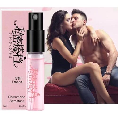 3ML Pheromone Perfume Women/Men Sex Passion Orgasm Body Emotions Spray Flirt Perfume Attract Water-Based Air Fresher