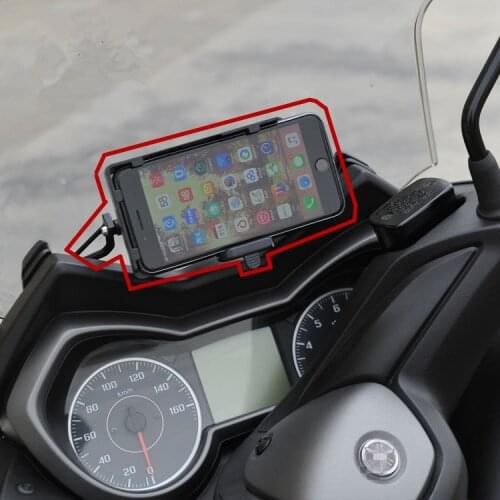MOTOROLA mobile GPS navigation station frame plate bracket for yamaha XMAX300 XMAX 300