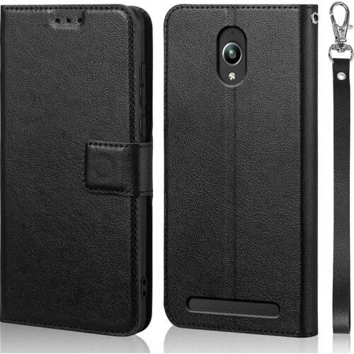 Luxury Flip Case for Asus Zenfone Go ZC500TG Z00VD 5.0inch Original Book Design Leather Phone Coque Wallet Capa Stand With Strap
