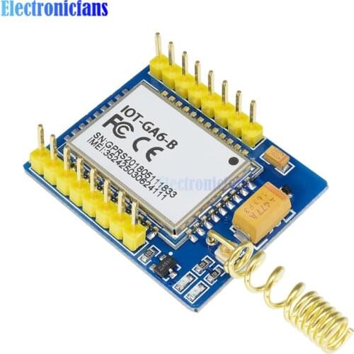 Replace SIM800L Mini A6 GA6-B GPRS GSM Kit Wireless Extension Module Board Quad-band Antenna Tested Worldwide Store for Arduino