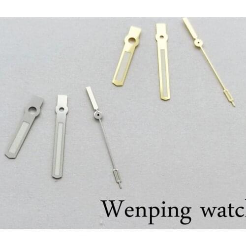 Silver Watch Hands Green Luminous Fit NH35 NH36 ETA2824 2836 Miyota 8205 8215 82 Series Mingzhu DG 2813 3804 Movement