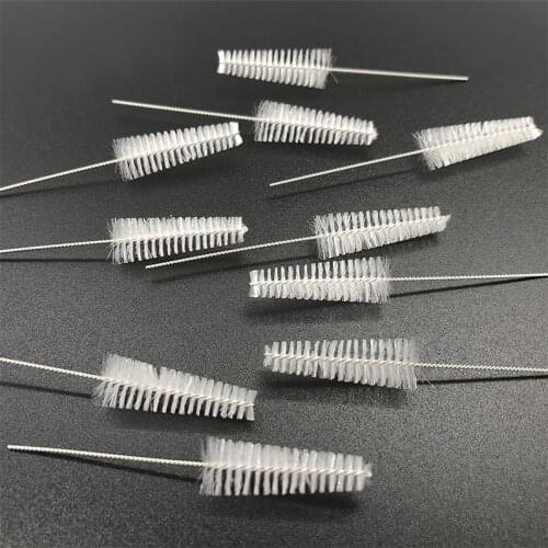 Cleaning Brush for Cleaning Hearing Aids and Earmolds White Color