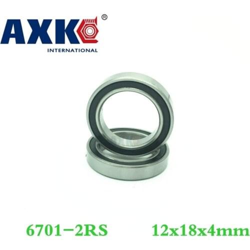 Axk 12x18x4mmThe High Quality Of Ultra-thin Deep Groove Ball Bearing 6701-2rs 12*18*4 Mm