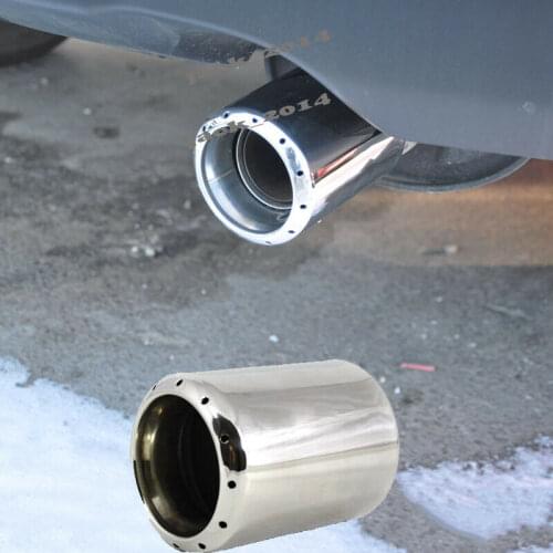 For Honda CRV CR-V 2004 2005 2006 2007 2008 2009 2010 2011 Silver Stainless Exhaust Muffler Tail Pipe Tip Tailpipe 1pcs