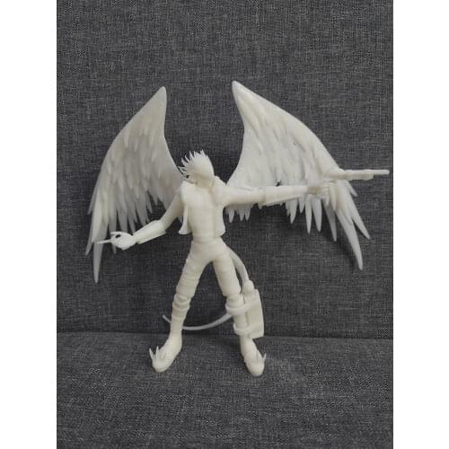 Original 3D Printing Digimon Adventure Demon Resin Figure Toys Unpainted Model Royal Knight Decor Display Custom-Made