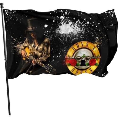 90x150cm American Rock Band Guns And Roses flag for decoration