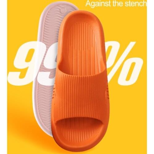 FZNYL Bathroom Non slip slippers soft EVA indoor slides sandal Casual Beach Unisex Men Women Home Shoes