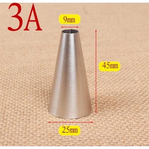 Round Icing Piping Nozzles DIY Cream Writting Cake Decorating Tips Macaron Cookies Pastry Nozzles For Decorating Cakes #3A