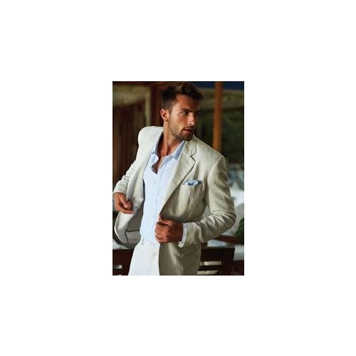 2017 Latest Coat Pant Designs Ivory White Linen Beach Men Suit Casual Terno Slim Fit Blazer Custom Tuxedo Masculino Jacket+Pant