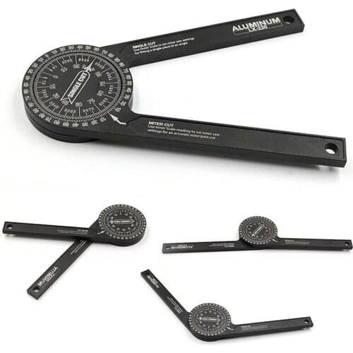 New 360-degree horizontal angle gauge, angle gauge, woodworking square, woodworking cutting locator, DIY tool