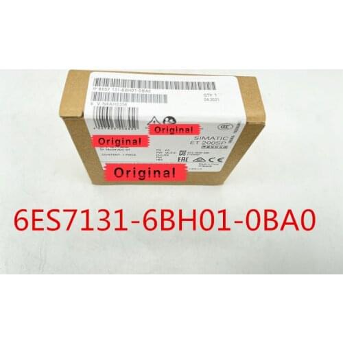 Original Factory Agent, New Original 6ES7131-6BH01-0BA0 6ES7 131-6BH01-0BA0