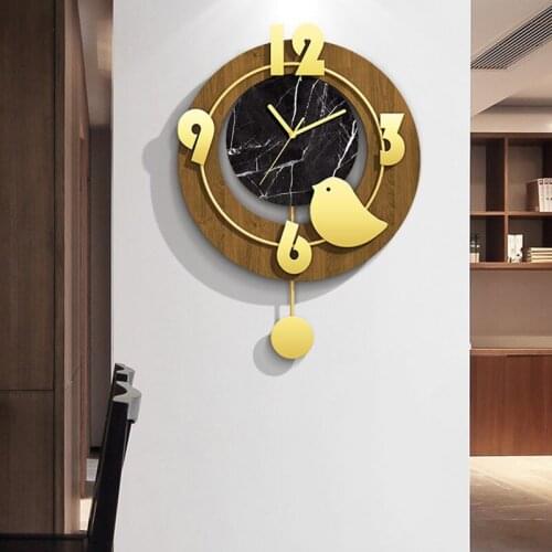 Simple Wall Clock Nordic Style часы настенные Modern Living Room Personality Household Creative Decorative Quartz Clocks