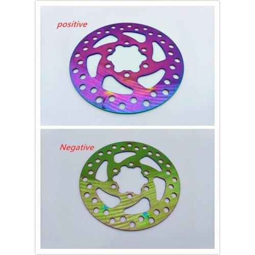 120MM Colorful Disc Brake For WIDE WHEEL Electric Scooter Brake Disc Skateboard Spare Parts