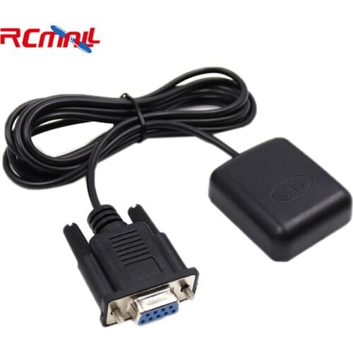 BS-72D GPS Receiver Module DB9 Female Connector RS-232 4M Flash NEMA-0183 GPS SBAS QZSS 4800bps to 921600bps