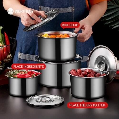 Кухонные чаши из нержавеющей стали WORTHBUY China At AliExpress