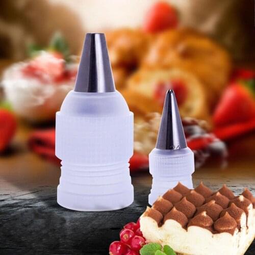 10PC Plastic Decorating Mouth Converter Adapter set cream nozzle pipeline cake decorating tools Pastry And Bakery Accessories