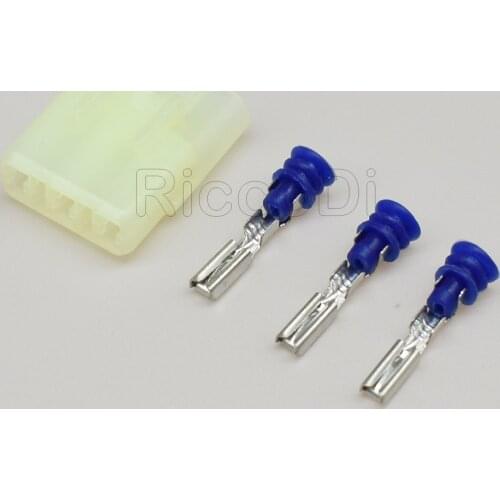 15 Sets Kit Sumitomo 3 Pin Way Female Power Battery Oil Pump EFI locomotive Connector 6187-3801 6180-3451