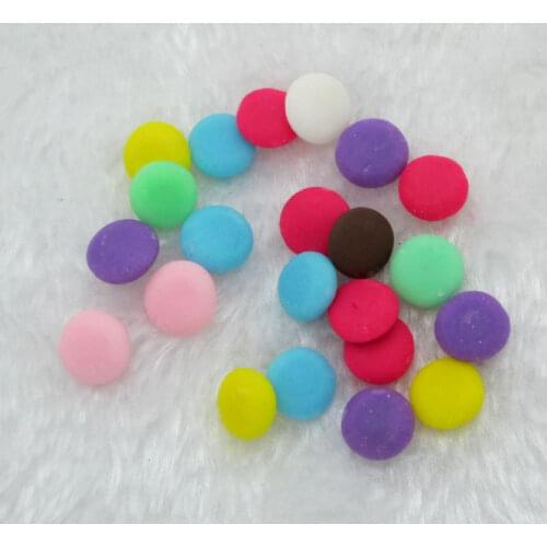 20Pcs 9mm Mixed Magic Wand Clay Decoration Crafts Bead Flatback Cabochon Scrapbook Kawaii DIY Accessories Buttons