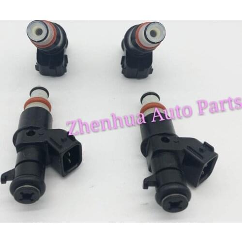 4PCS Fuel Injectors Fit for Honda-Accord-CR-V Element 2004-2010 2.4L OEM# 16450RAAA01 16450-RAA-A01