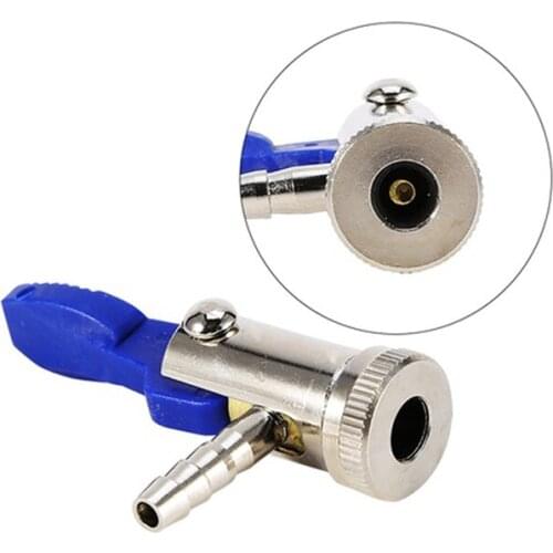 6mm/8mm 1/4" Car Motorbike Tyre Airline Inflator Valve Tire Air Chuck Connector