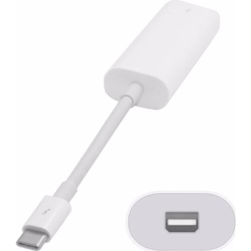 40Gbps USB-C Thunderbolt 3 Port to Thunderbolt 2 Adapter for 2016 Macbook Pro Display MC914 & Hard Disk