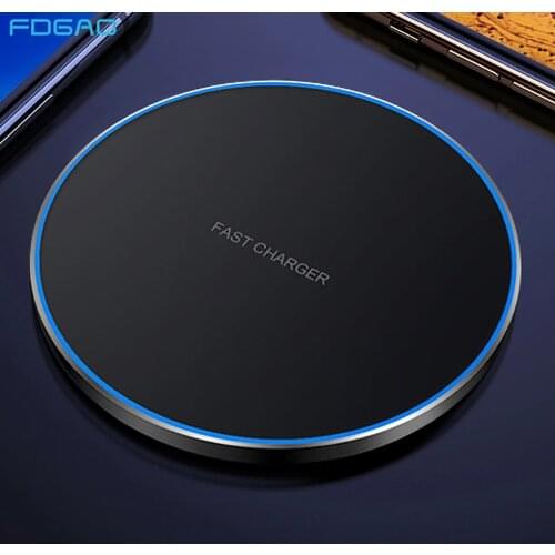 FDGAO 30W Qi Wireless Charger For iPhone 12 11 Pro Max XS XR X 8 Samsung S20 S10 S9 Xiaomi 10 Huawei Fast Charging Induction Pad