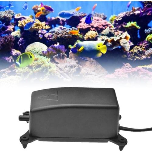 AC220V Silent Aquarium Air Pump Fish Tank increase Oxygen Pump Adjustable NEW Air Compressor Oxygen Pump Aquarium Fish Tank