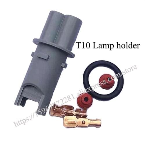 Lamp holder wire harness Car lamp holder accessories T10 car lamp assembly connector Connector automotive plug terminal