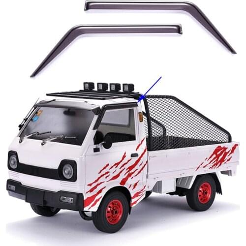 DJC WPL-D12 Acrylic Side Window Rain Shield Weather Shield Deflectors RC Truck Crawler Car Upgrade Spare Parts Accessories rc 트럭