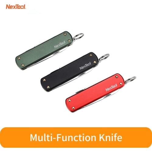 NexTool Multifunction Mini Knife Scissors Screwdriver Folding Creative Tool Outdoor Survive Clip Cutter