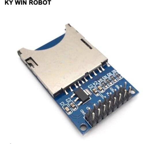1pcs Hot Sale Reading and Writing Module SD Card Module Slot Socket Reader ARM MCU for arduino DIY Starter Kit