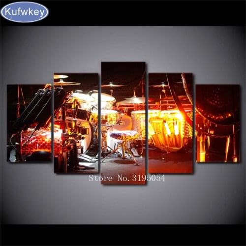 Music AVH kit Wall Art 5d DIY Diamond Painting Cross Stitch Kit Full Diamond Embroidery Diamond Mosaic Needlework Multi-pictures
