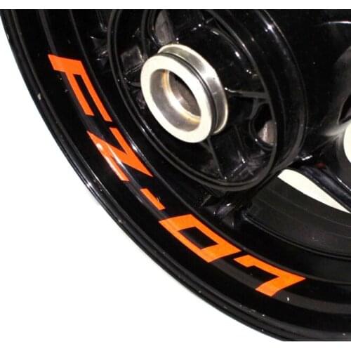 Motorcycle Wheel Sticker Decal Reflective Rim Bike Motorcycle Suitable for YAMAHA FZ-07