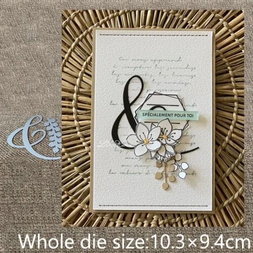 New Design Craft Metal stencil mold Cutting Dies & symbol leaves decoration scrapbook die cuts Album Paper Card Craft Embossing